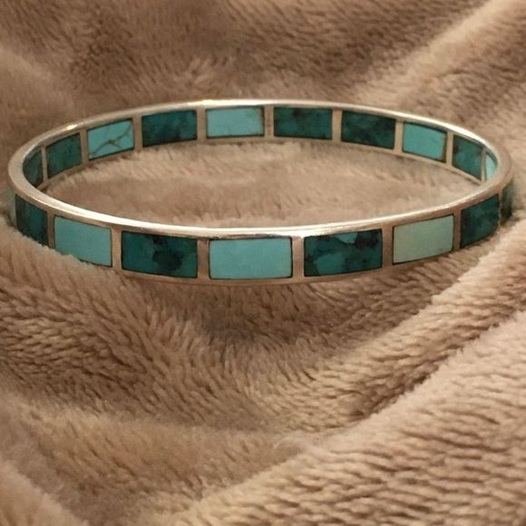 SILPADA Sterling Silver and Turquoise HIGH SEAS B2828 Bangle Bracelet NIB - Picture 9 of 9
